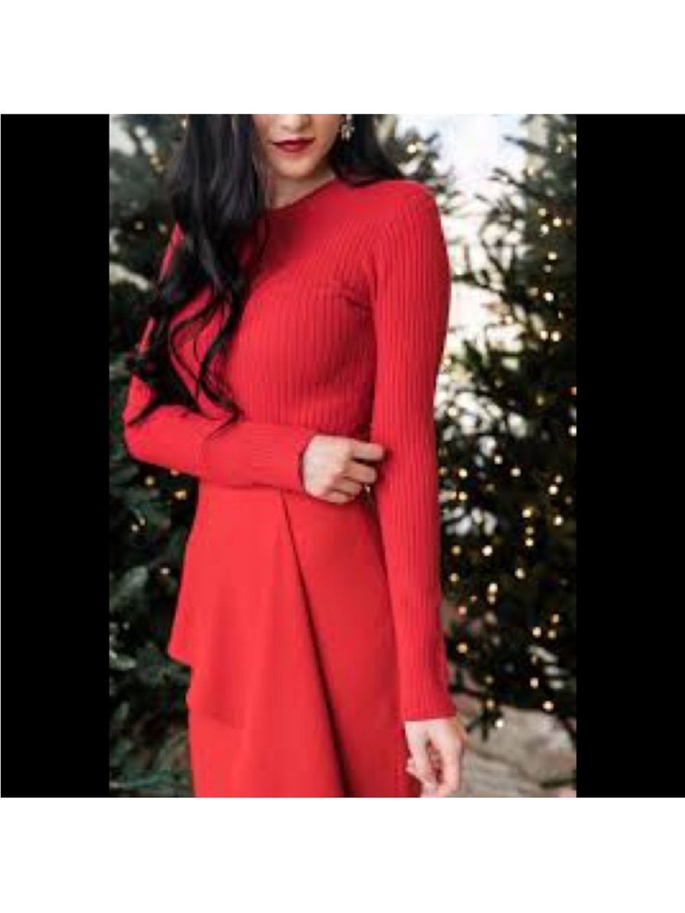Rachel Parcell Essential Ribbed Top - Picture 3 of 8